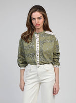 Carica l'immagine nel visualizzatore di Gallery, Camicia Solinata Flinto color khaki
