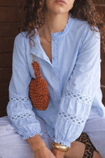 Carica l'immagine nel visualizzatore di Gallery, Camicia Mia: Bleu / S/M
