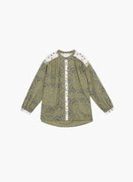 Carica l'immagine nel visualizzatore di Gallery, Camicia Solinata Flinto color khaki
