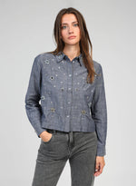 Carica l'immagine nel visualizzatore di Gallery, CAMICIA STELIA jeans
