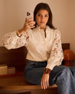 Carica l'immagine nel visualizzatore di Gallery, Camicia Léo: Beige / M
