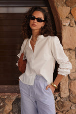 Carica l'immagine nel visualizzatore di Gallery, Camicia Mia: Bleu / S/M
