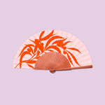 Carica l'immagine nel visualizzatore di Gallery, Ventaglio EUCALYPTUS - Medio - Rosso e rosa
