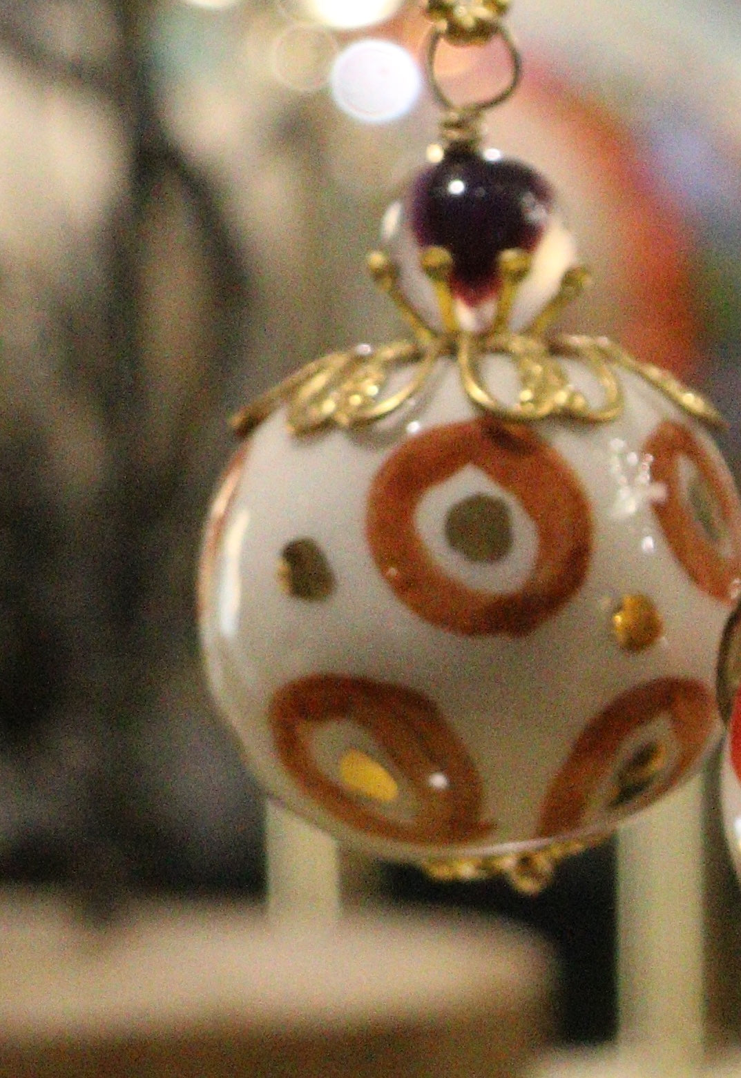 Collana ceramica palline
