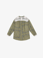 Carica l'immagine nel visualizzatore di Gallery, Camicia Solinata Flinto color khaki
