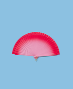 Carica l'immagine nel visualizzatore di Gallery, NUOVO* Ventaglio COTTON CANDY - 19 cm - Rosa e rosso
