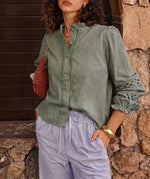 Carica l'immagine nel visualizzatore di Gallery, Camicia Mia: Bleu / S/M
