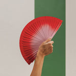 Carica l'immagine nel visualizzatore di Gallery, NUOVO* Ventaglio COTTON CANDY - 19 cm - Rosa e rosso
